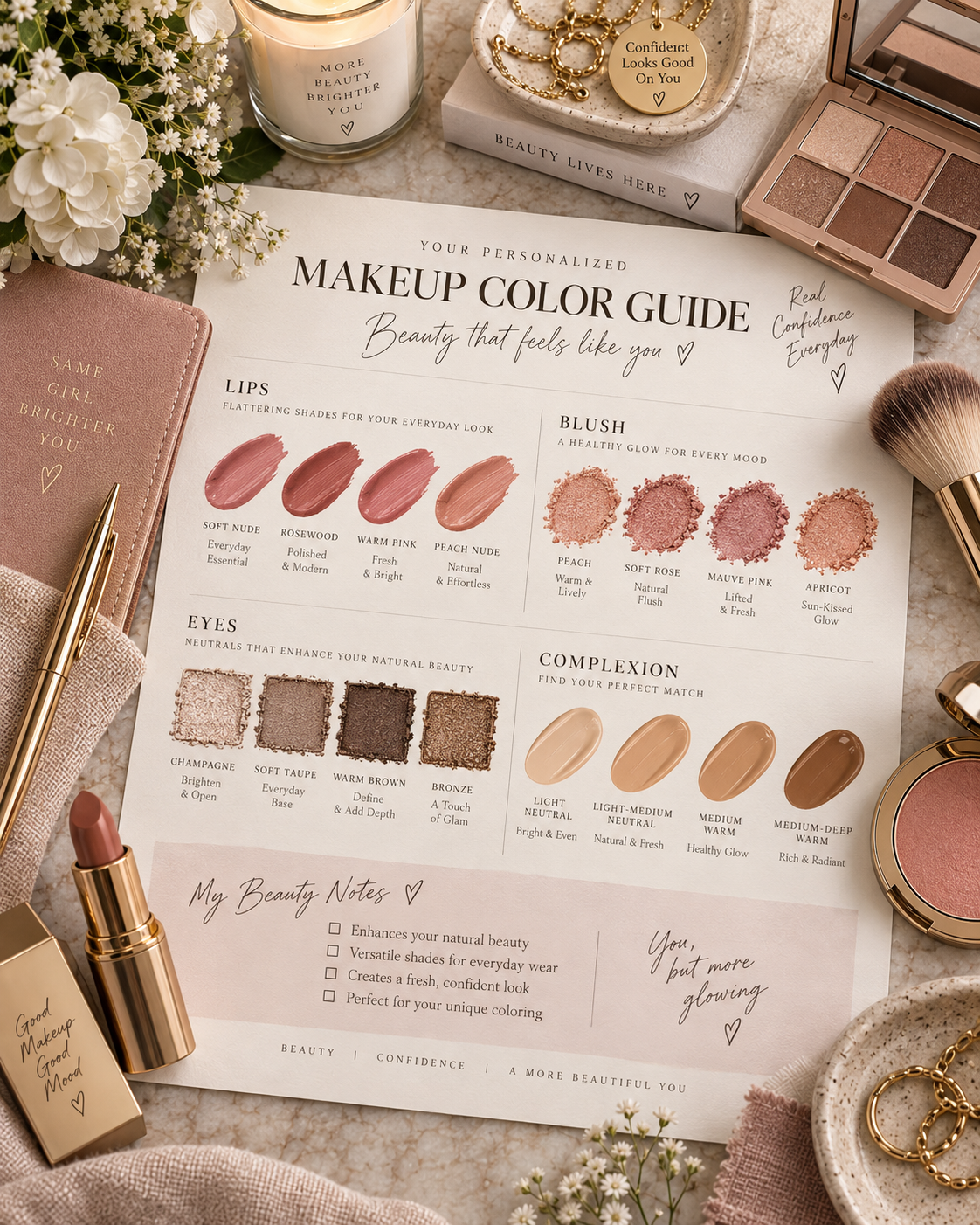 Personal beauty recommendations