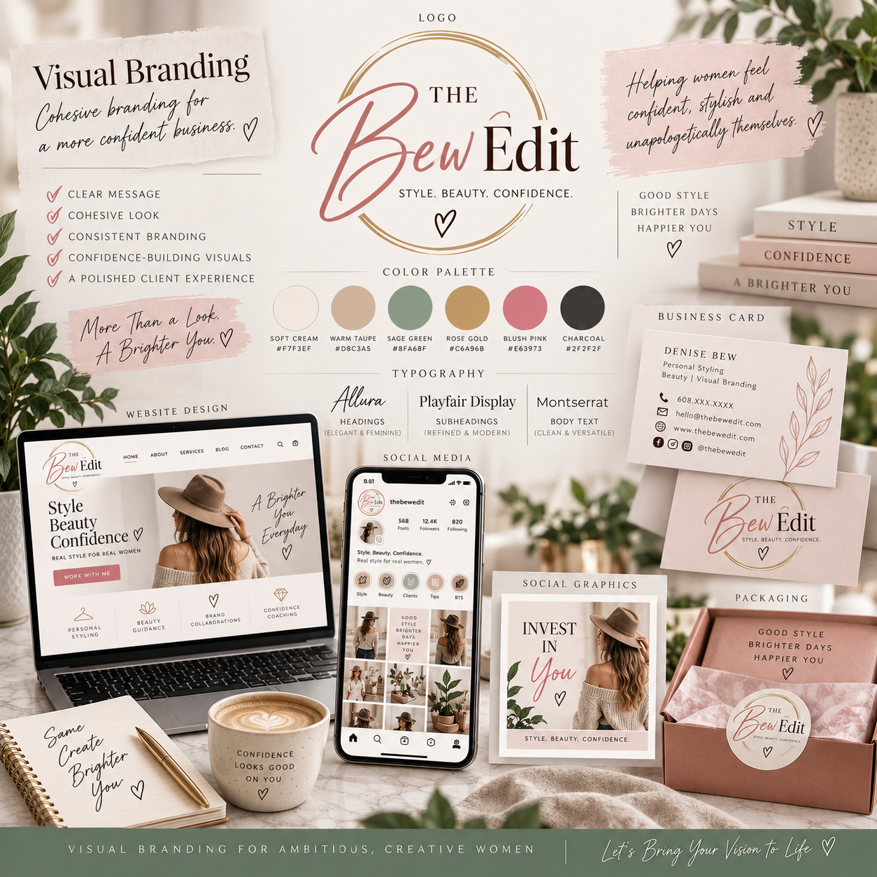 The Brand Edit visual branding service