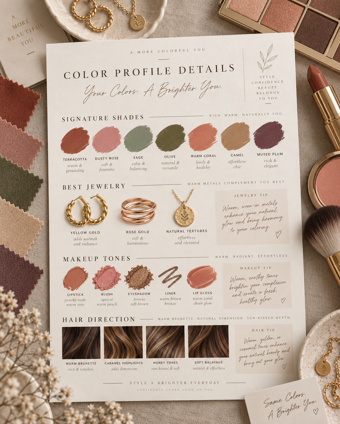 Personalized color palette