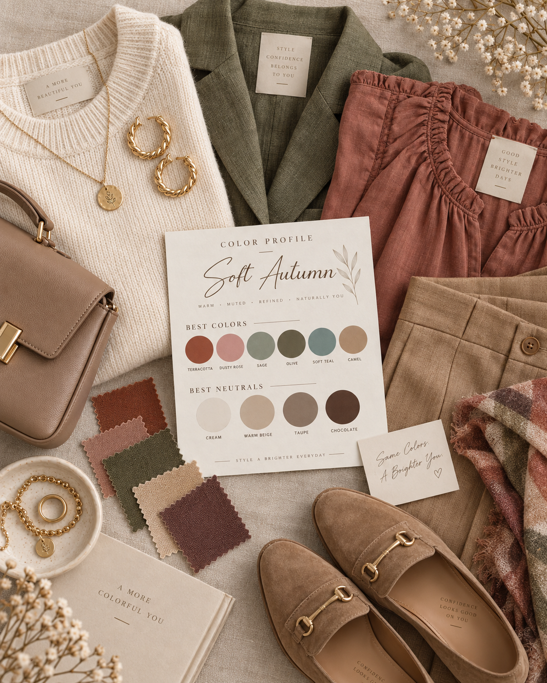 Color palette and styling guidance